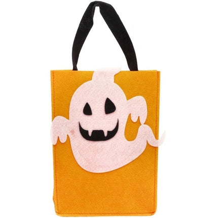 Trick or Treat Tas Vilt Spook Halloween BoOo! 27cm van Folat koop je bij Partywinkel