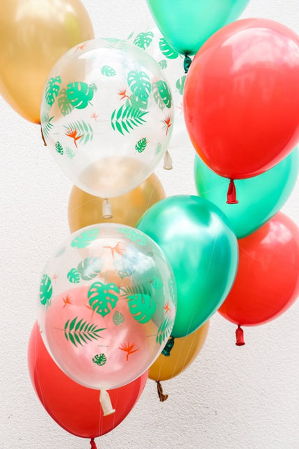 Tropical Ballonnen Set 30cm 12st van Folat koop je bij Partywinkel
