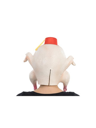 Masque de dinde avec fez, 37 cm