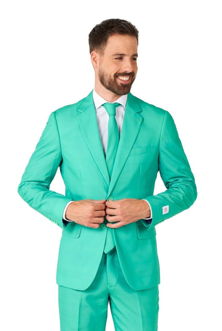 Turquoise Pak Heren OppoSuits van OppoSuits koop je bij Partywinkel