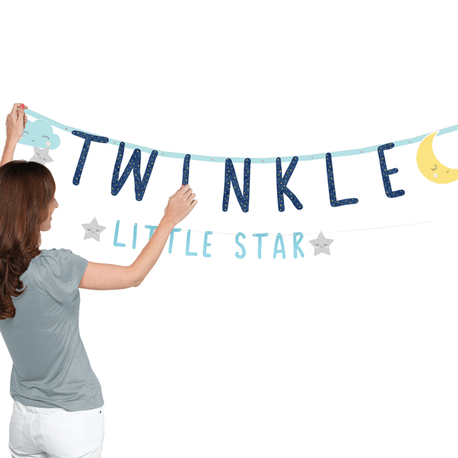 Twinkle Little Star Letterslinger 2 delig van Riethmueller koop je bij Partywinkel