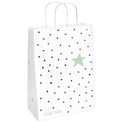 Uitdeel Tasjes Hello Baby 23,4cm van Riethmueller koop je bij Partywinkel