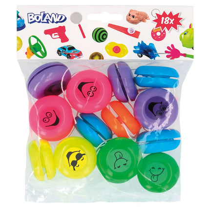 Uitdeelcadeautjes Jojo'S 3,5cm 18st van Boland koop je bij Partywinkel
