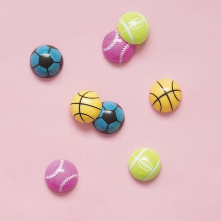 Uitdeelcadeautjes Sportballen 3cm 8st van Unique koop je bij Partywinkel