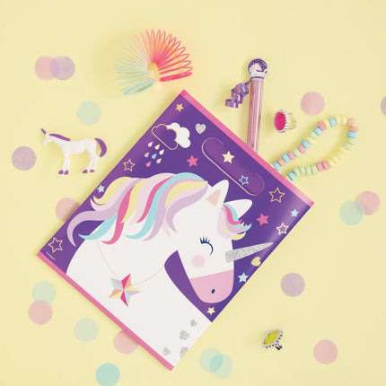 Uitdeelcadeautjes Trapveren Regenboog 4cm 8st van Unique koop je bij Partywinkel