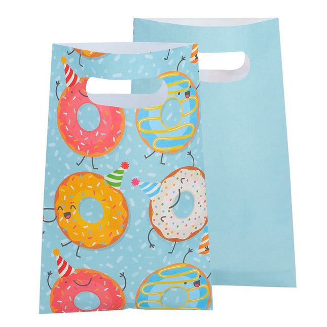 Uitdeelzakjes Donut Papier 23cm van Boland koop je bij Partywinkel