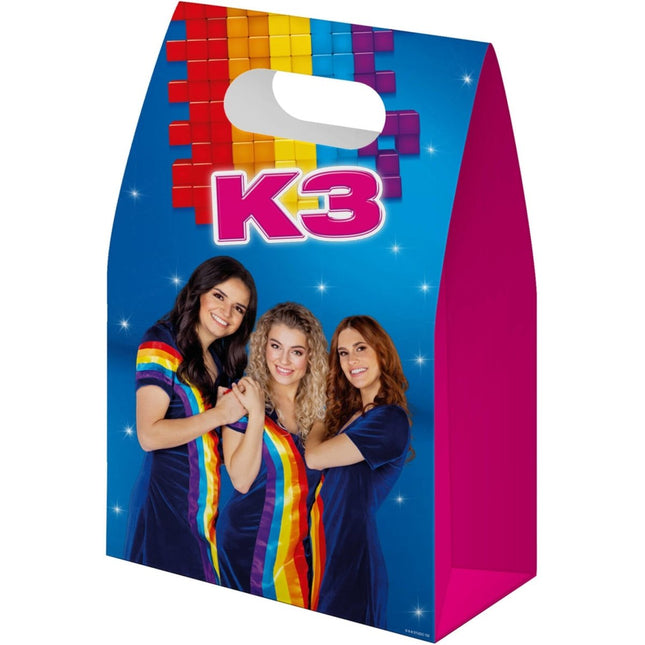 Uitdeelzakjes K3 4st van Folat koop je bij Partywinkel