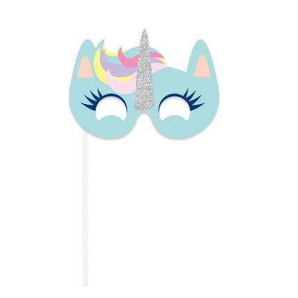 Unicorn Foto Props 10st van Unique koop je bij Partywinkel