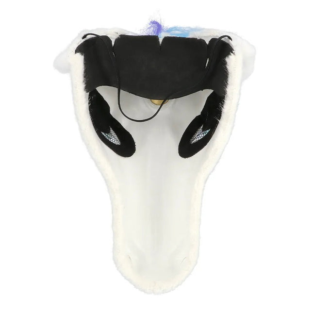 Unicorn Masker Pluche van Boland koop je bij Partywinkel