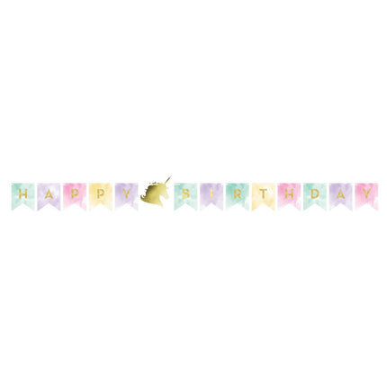 Unicorn Slinger 2,4m van Creative Converting koop je bij Partywinkel