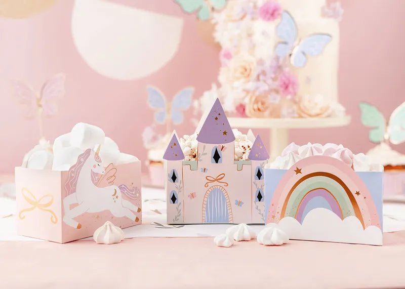 Unicorn Snackbakje 12cm 6st van Partydeco koop je bij Partywinkel