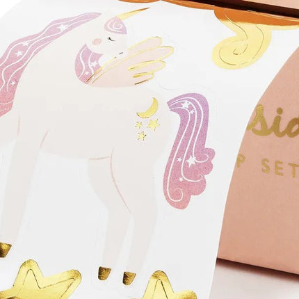 Unicorn Stickers 23st van Partydeco koop je bij Partywinkel