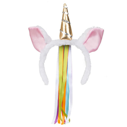 Unicorn Tiara Franjes 35cm van Boland koop je bij Partywinkel