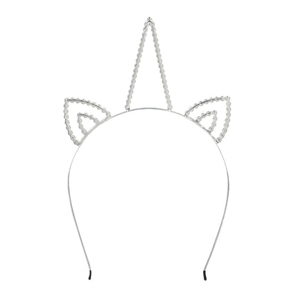 Unicorn Tiara Met Parels - Partywinkel - 8712026500199