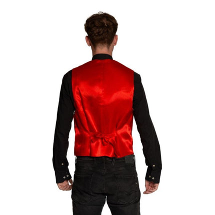 Cardigan + noeud rouge