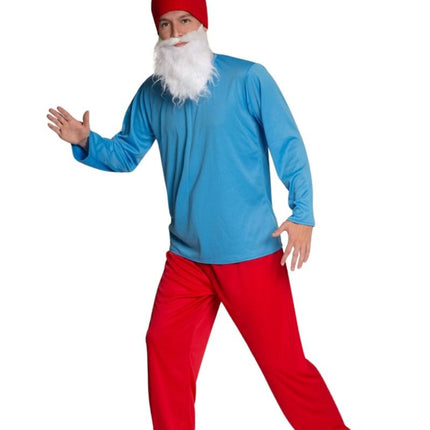 Costume des Schtroumpfs Rouge Bleu Grand