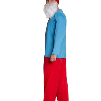 Costume des Schtroumpfs Rouge Bleu Grand