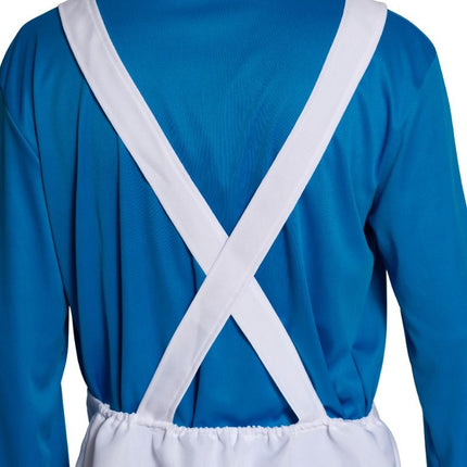 Costume des Schtroumpfs Bleu Blanc Hommes