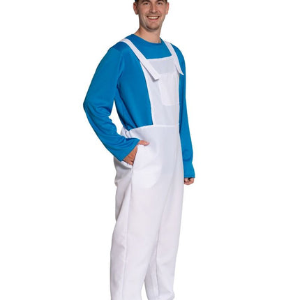 Costume des Schtroumpfs Bleu Blanc Hommes