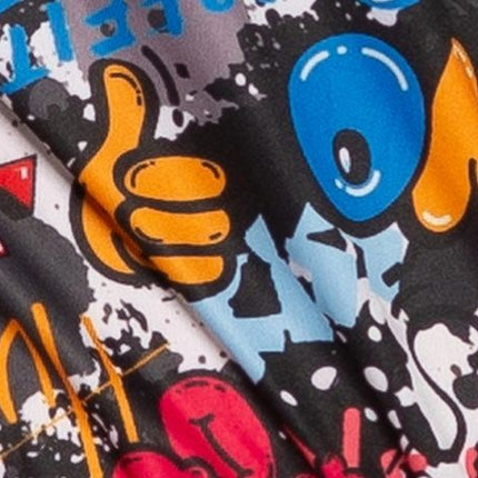 Combinaison de ski des années 80 avec lunettes Funky - Unisexe