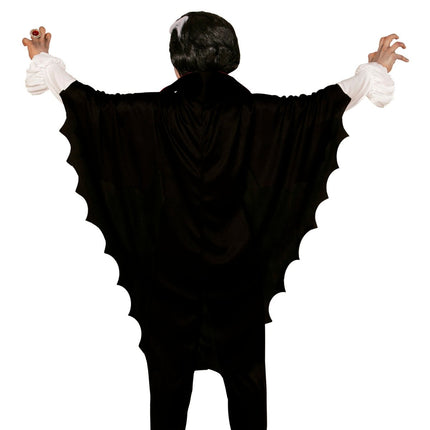 Vampier Cape Zwart Kind 1,34m van Widmann koop je bij Partywinkel