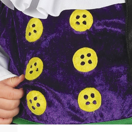 Vampier Halloween Kostuum Baby Zwart van Fiestas Guirca koop je bij Partywinkel