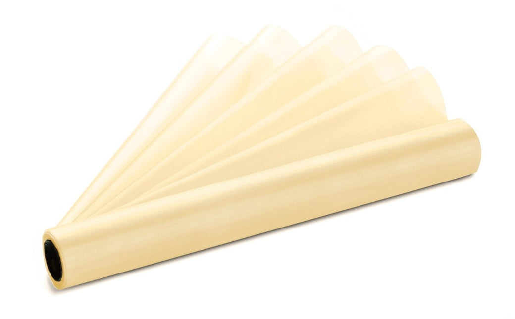 Vanille Creme Organza Stof 36cm 9m van Partydeco koop je bij Partywinkel