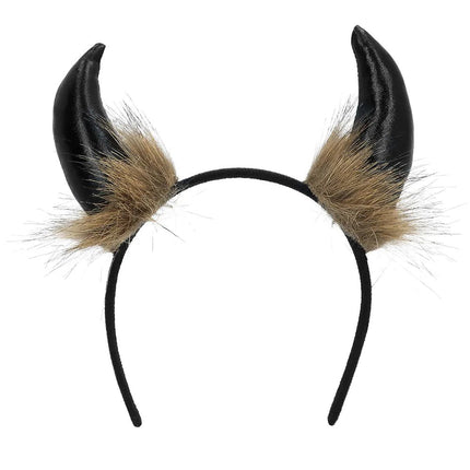 Viking Haarband Hoorns - Partywinkel - 8712026014887