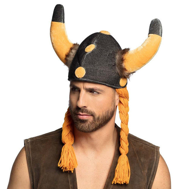 Viking Helm met Haren van Boland koop je bij Partywinkel