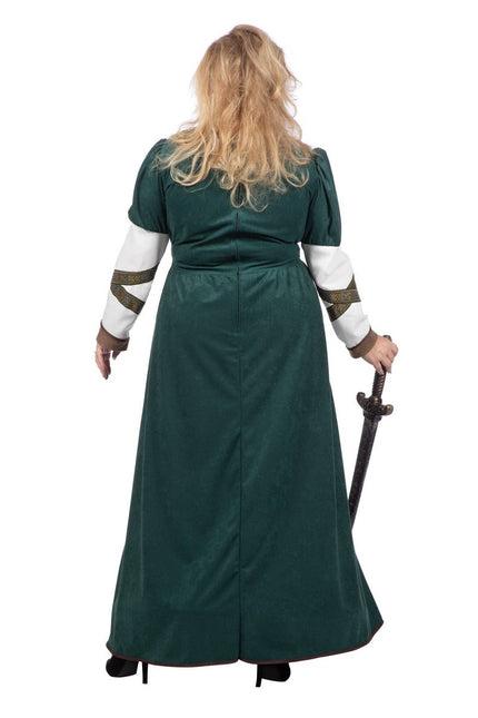 Viking Jurk Groen - Partywinkel - 8720059065769