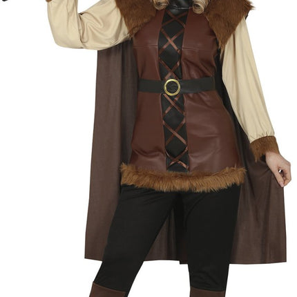 Viking Kostuum Bruin Dames van Fiestas Guirca koop je bij Partywinkel