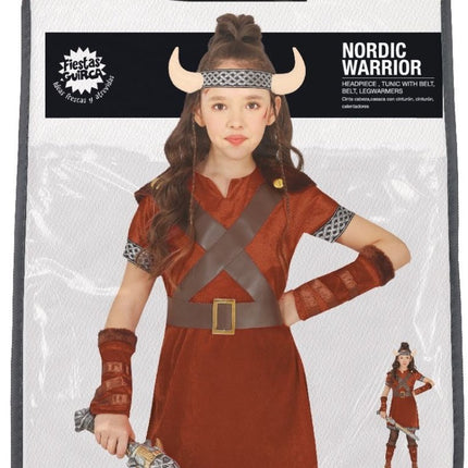 Viking Kostuum Meisje van Fiestas Guirca koop je bij Partywinkel