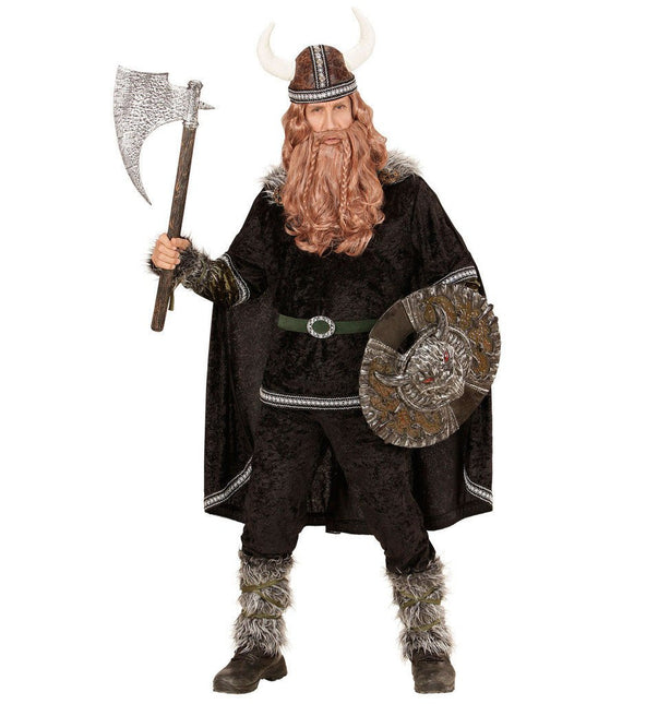 Viking Kostuum Zwart Heren - Partywinkel - 8003558059812