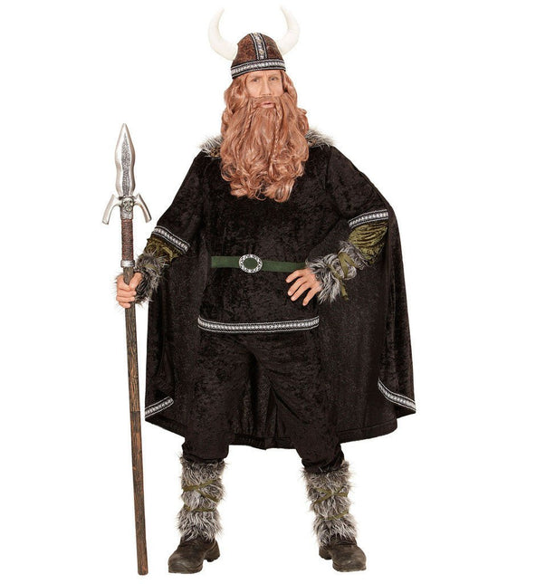 Viking Kostuum Zwart Heren - Partywinkel - 8003558059812