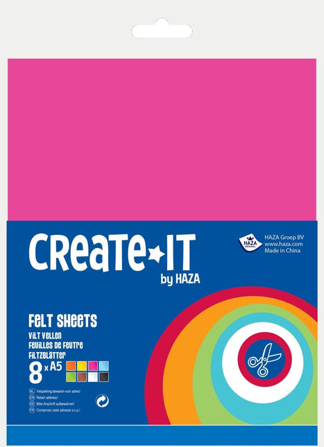 Vilt Vellen A5 van Haza Witbaard koop je bij Partywinkel