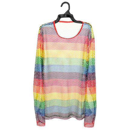 Visnet Top Dames Regenboog van Boland koop je bij Partywinkel