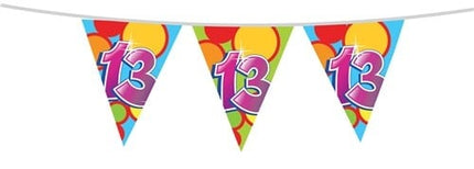 Vlaggenlijn 13 Jaar 10m - Partywinkel - 8711319055477