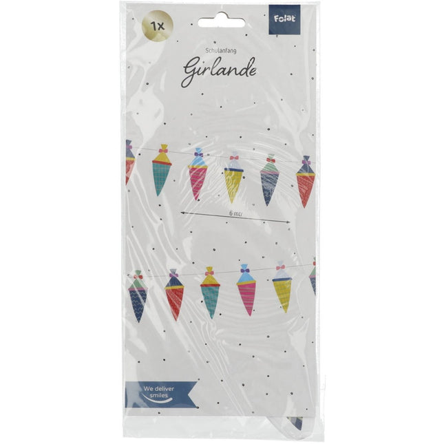 Vlaggenlijn Schulanfang - 6 meter van Folat koop je bij Partywinkel
