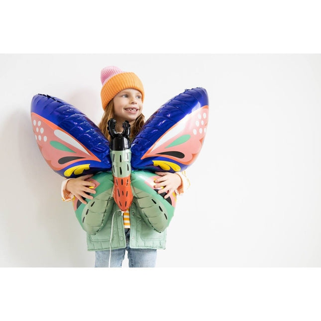 Vlinder Helium Ballon Leeg 88cm van Folat koop je bij Partywinkel