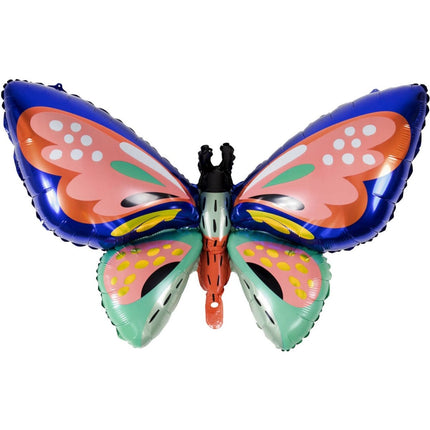 Vlinder Helium Ballon Leeg 88cm van Folat koop je bij Partywinkel