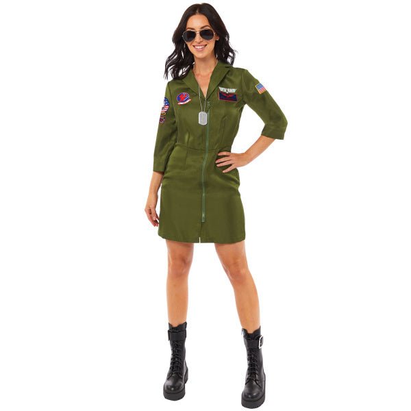 Volwassenen Kostuum Top Gun Jurk Dames van Riethmueller koop je bij Partywinkel