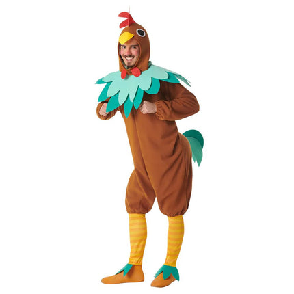 Volwassenenkostuum El pollo loco van Boland koop je bij Partywinkel