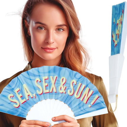 Waaier sea, sex and sun van Fiestas Guirca koop je bij Partywinkel