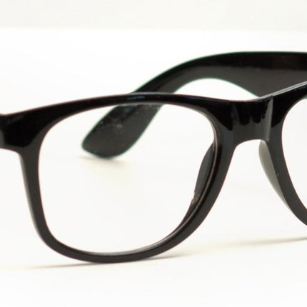 Wayfarer Bril Zwart van Partychimp koop je bij Partywinkel