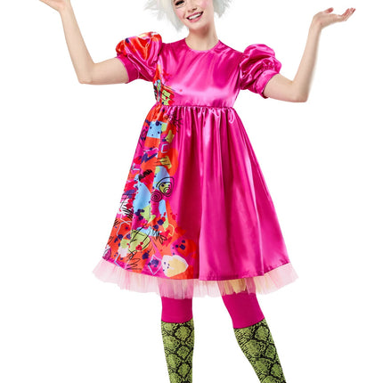 Costume Barbie bizarre rose