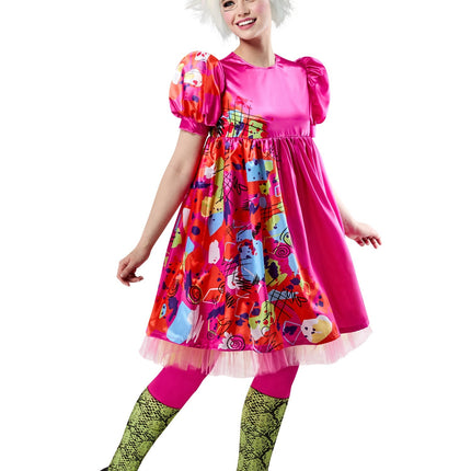 Costume Barbie bizarre rose