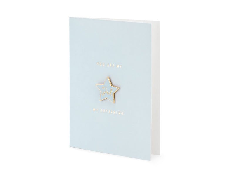 Wenskaart Dad 14,8cm van Partydeco koop je bij Partywinkel