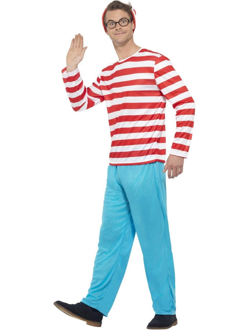 Where's Wally kostuum man van Smiffys koop je bij Partywinkel