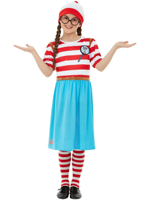 Where's Wally? Wenda Deluxe Kostuum van Smiffys koop je bij Partywinkel
