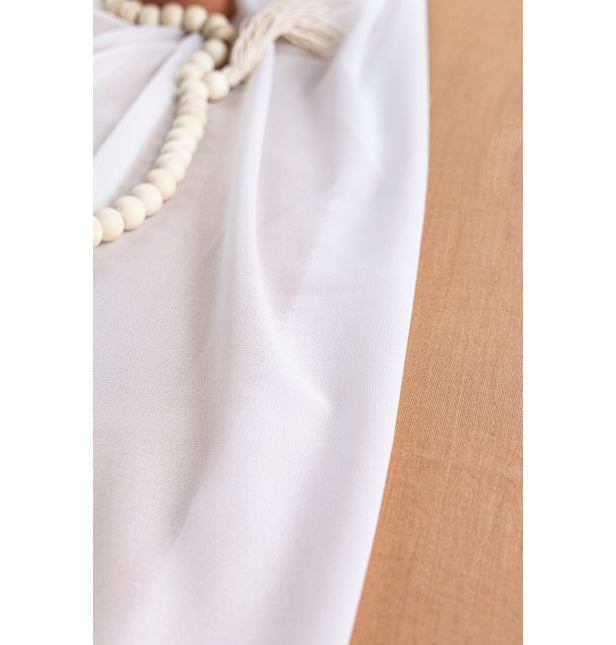 Chemin de table blanc 5m